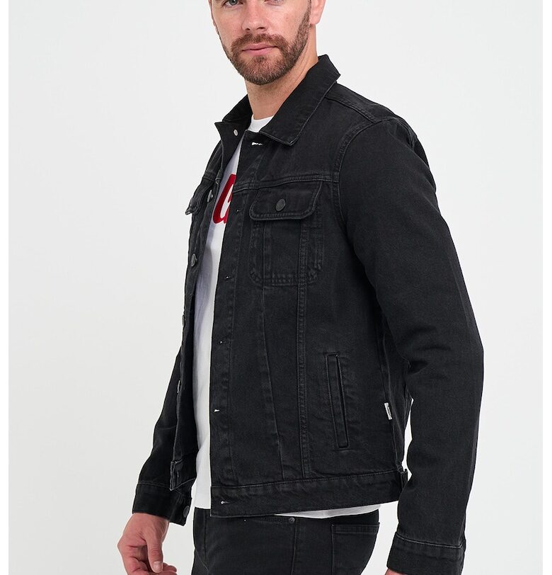 Яке от деним с джобове - Черен Lee Cooper