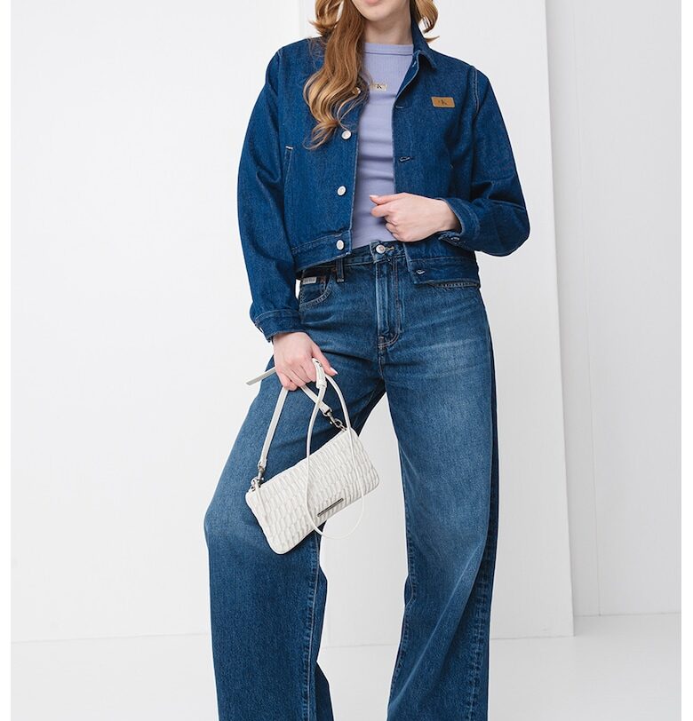 Яке от деним с копчета - Тъмносин CALVIN KLEIN JEANS