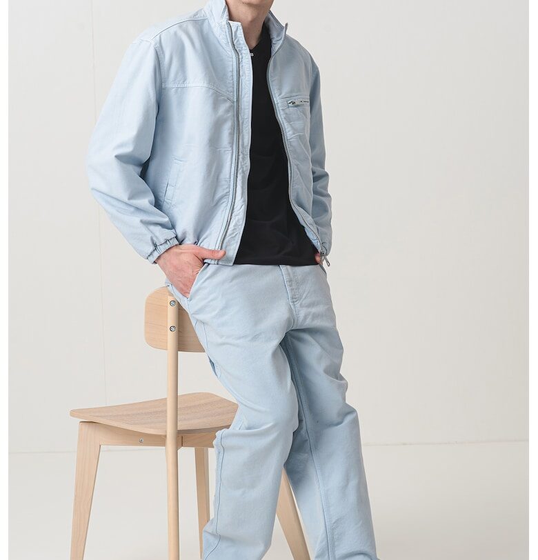 Яке от деним с цип - Лавандула HUGO