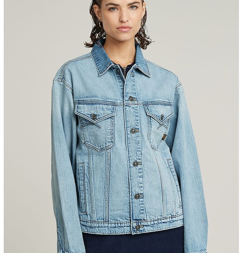 Яке от деним със свободна кройка - Пастелносин G-STAR