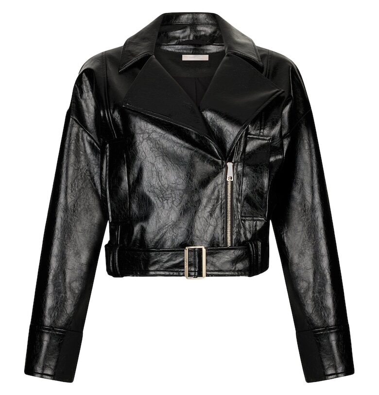 Яке от еко кожа - Черен Liu Jo