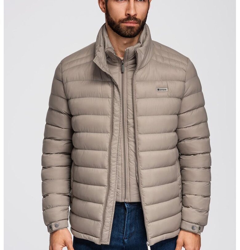 Яке с висока яка OMBRE