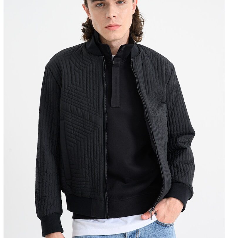 Яке с джобове встрани - Черен ARMANI EXCHANGE