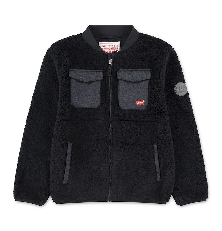 Яке с джобове с капаче - Черен/Tъмносив Levis