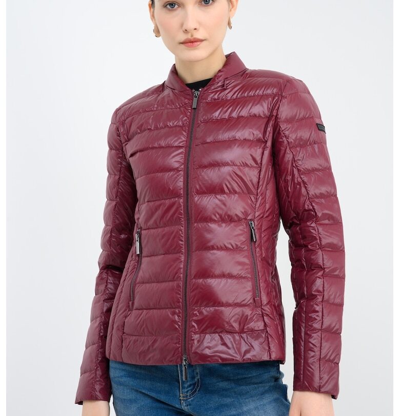 Яке с джобове с цип - Бордо ARMANI EXCHANGE