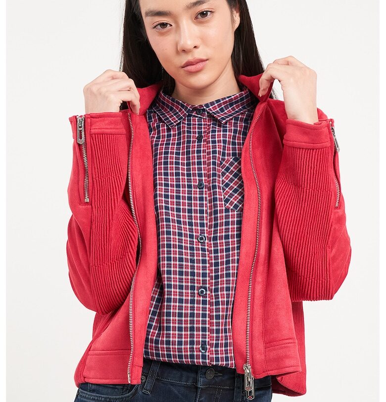 Яке с джобове с цип - Корал Lee Cooper