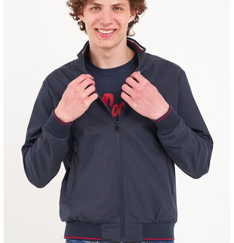 Яке с дълги ръкави и цип - Тъмносин Lee Cooper