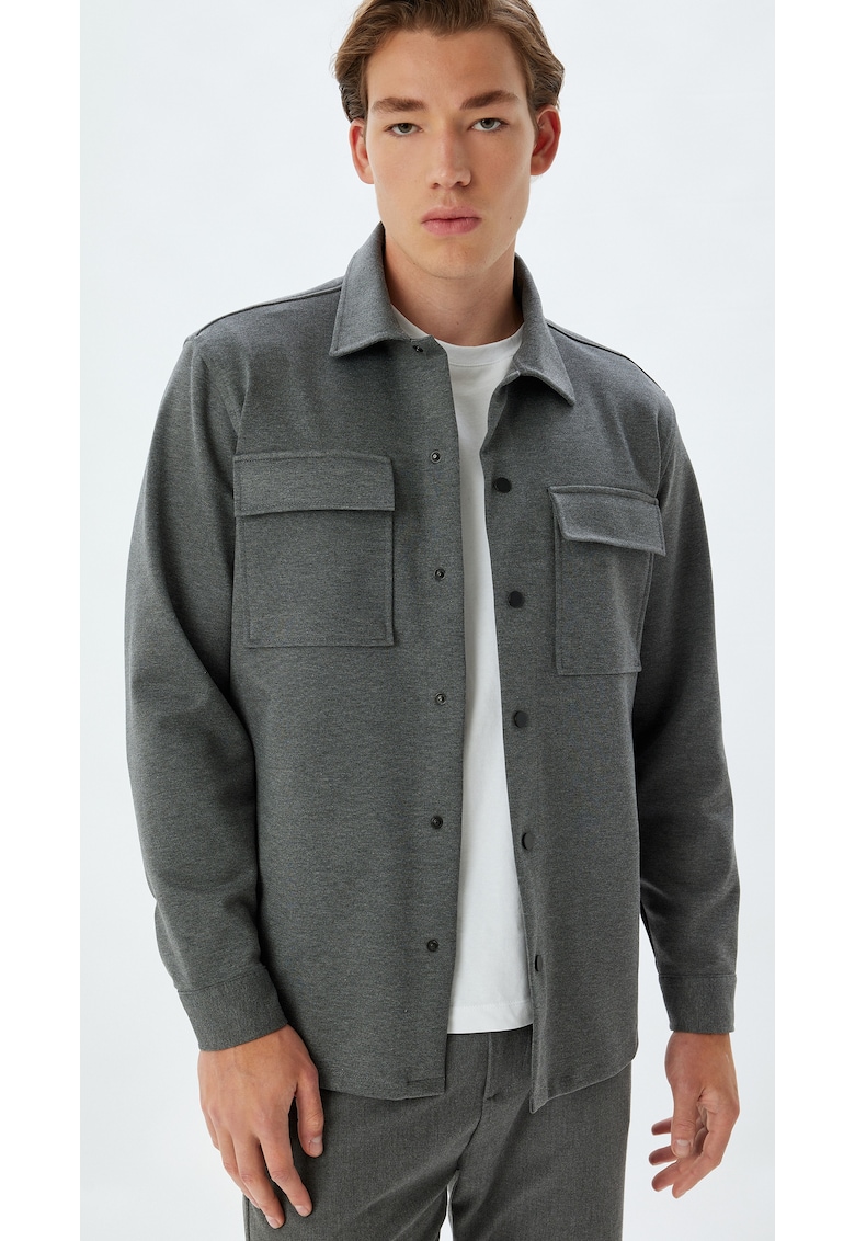 Яке с капси - Антрацитно сиво KOTON