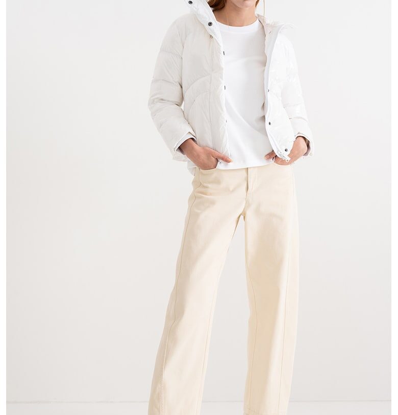 Яке с капси - Бял Colmar