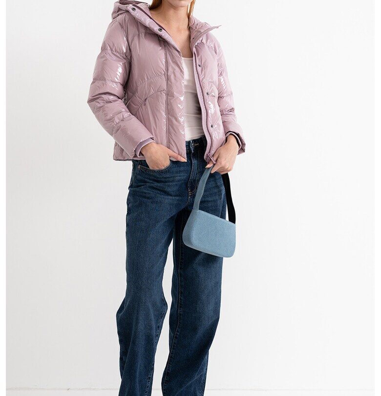 Яке с капси - Прашно розово Colmar