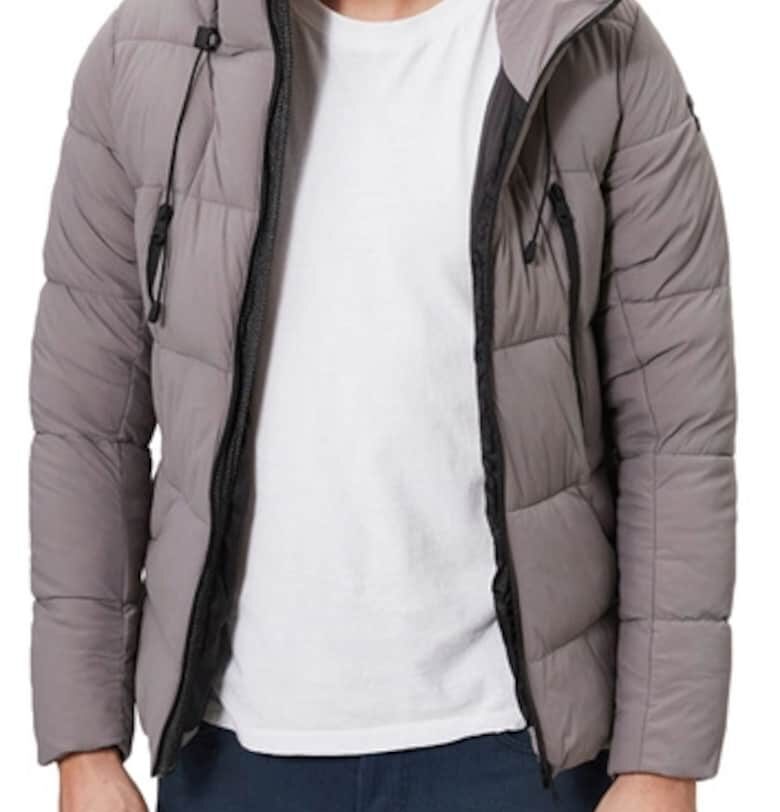 Яке с качулка Alessandro Dell'acqua - Сив Alessandro Dell Acqua