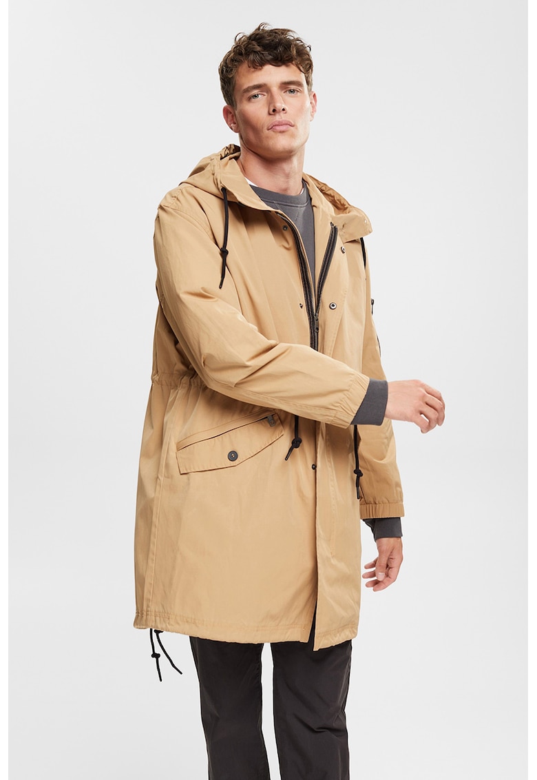 Яке с качулка и връзка - Камел Esprit