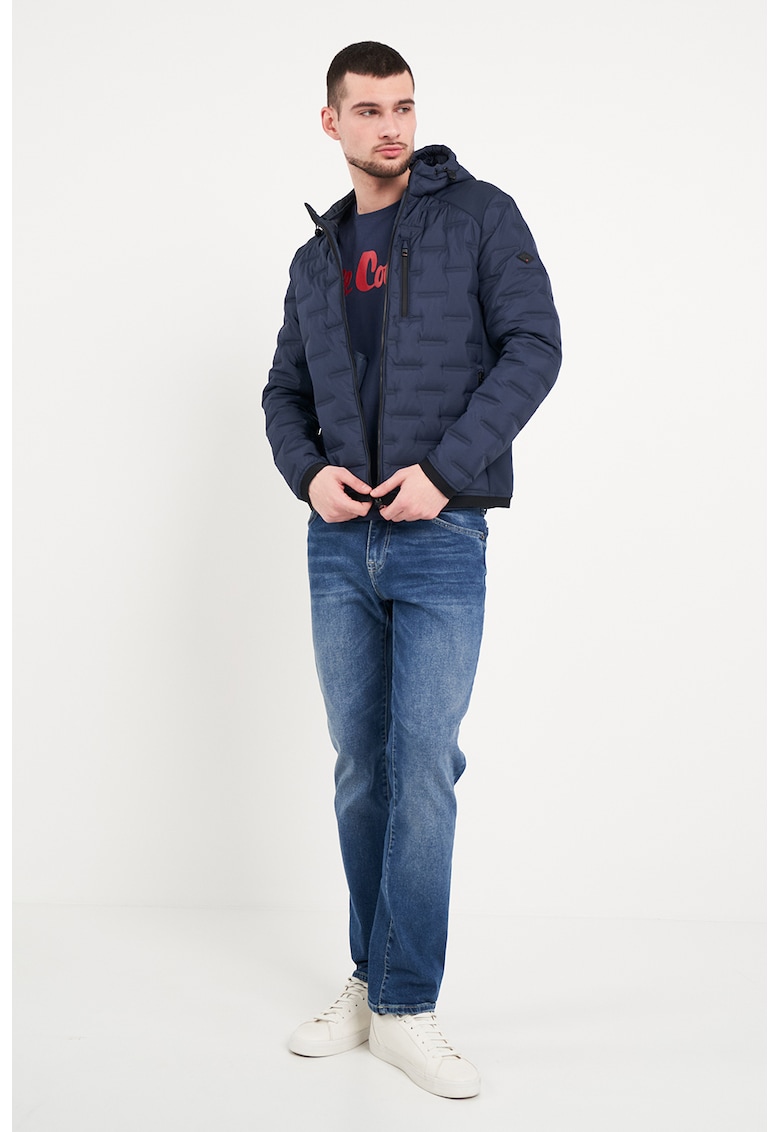 Яке с качулка и цип - Тъмносин Lee Cooper