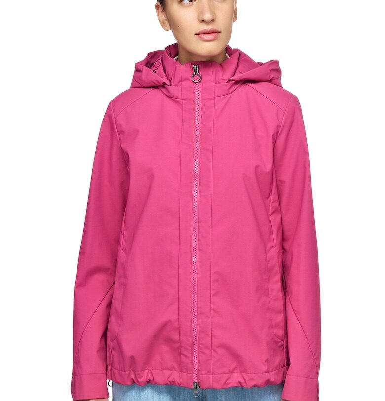 Яке с качулка и цип - Яркорозово Geox