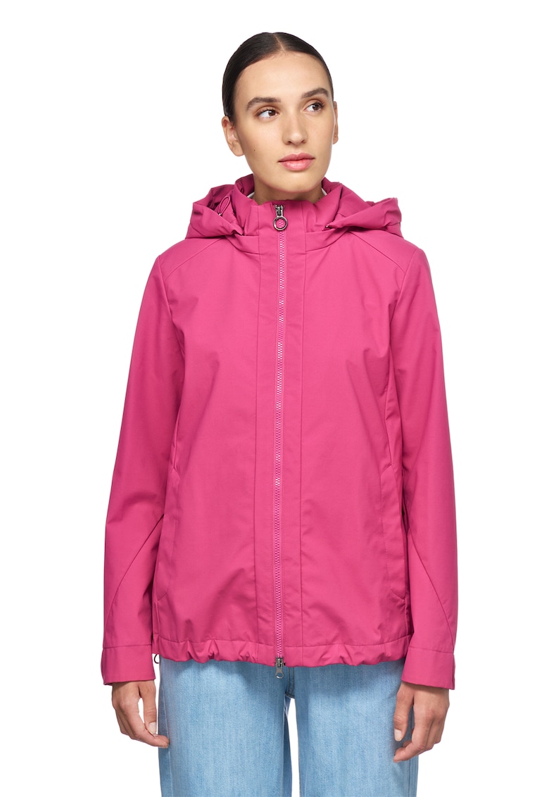 Яке с качулка и цип - Яркорозово Geox