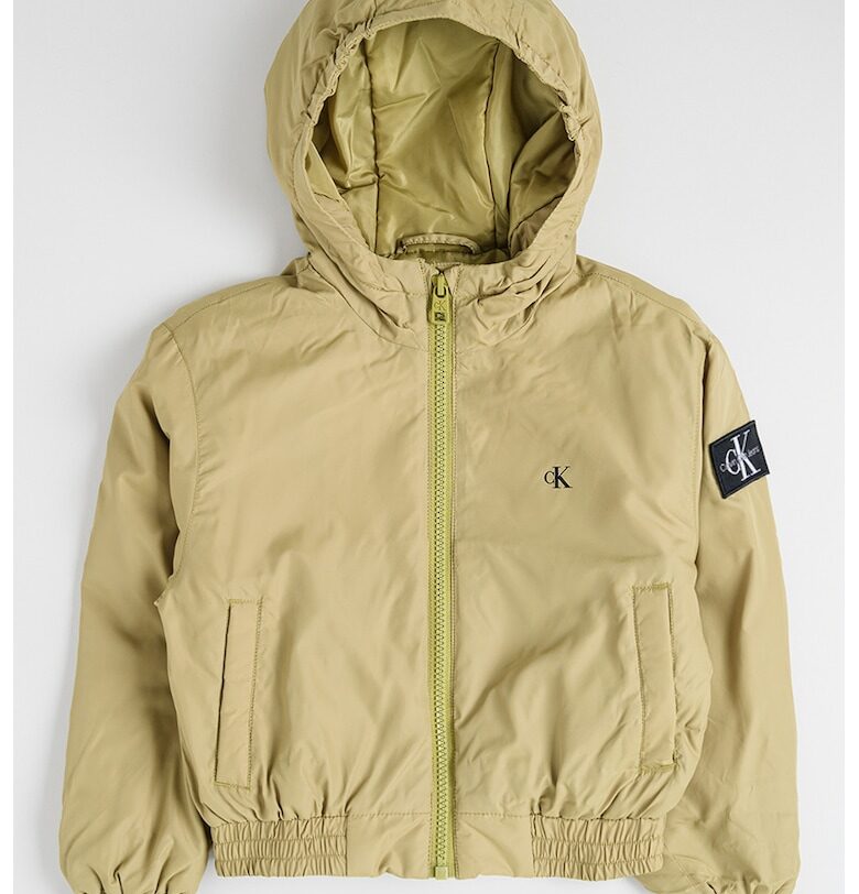 Яке с лого - Шам фъстък зелено CALVIN KLEIN