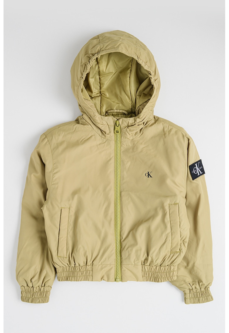 Яке с лого - Шам фъстък зелено CALVIN KLEIN