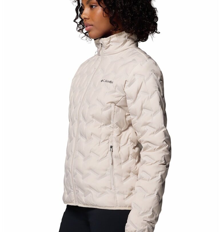 Яке с пълнеж от пух за трекинг  Delta Ridge II - Мръснобял Columbia