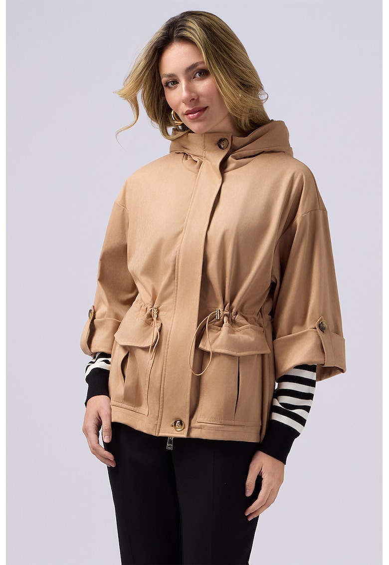 Яке с регулируема талия - Бежов Oltre