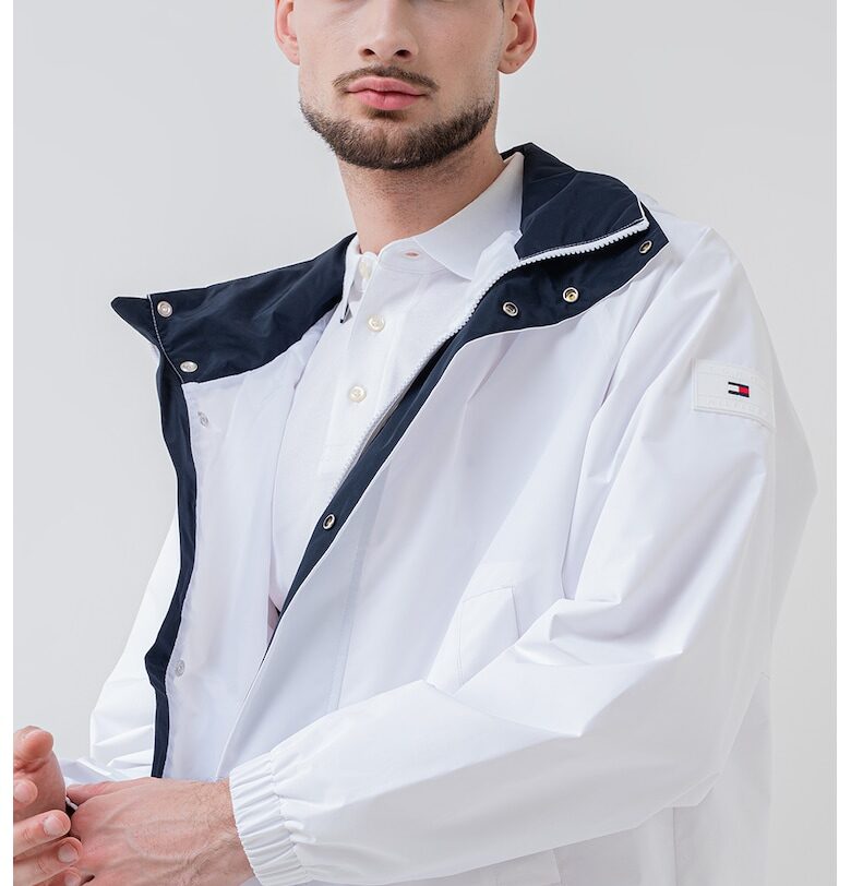 Яке с цип - Бял Tommy Hilfiger