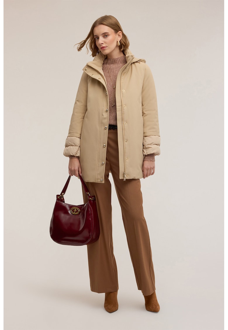 Яке с цип - Крем Motivi