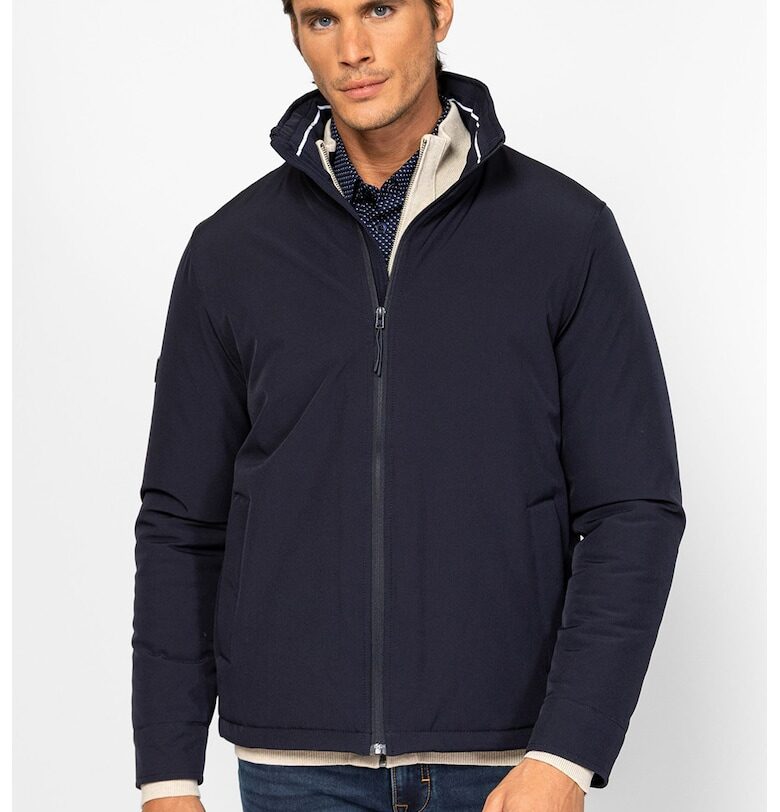 Яке с цип и ниска яка - Ултрамарин синьо Heavy Tools