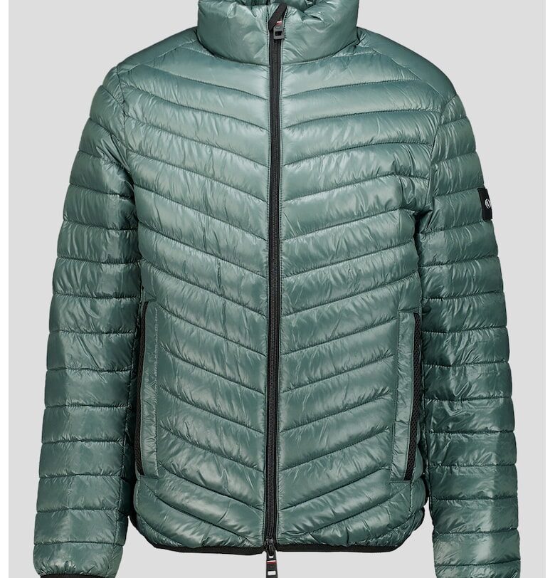 Яке с цип и средновисока яка - Аква зелено Tom Tailor