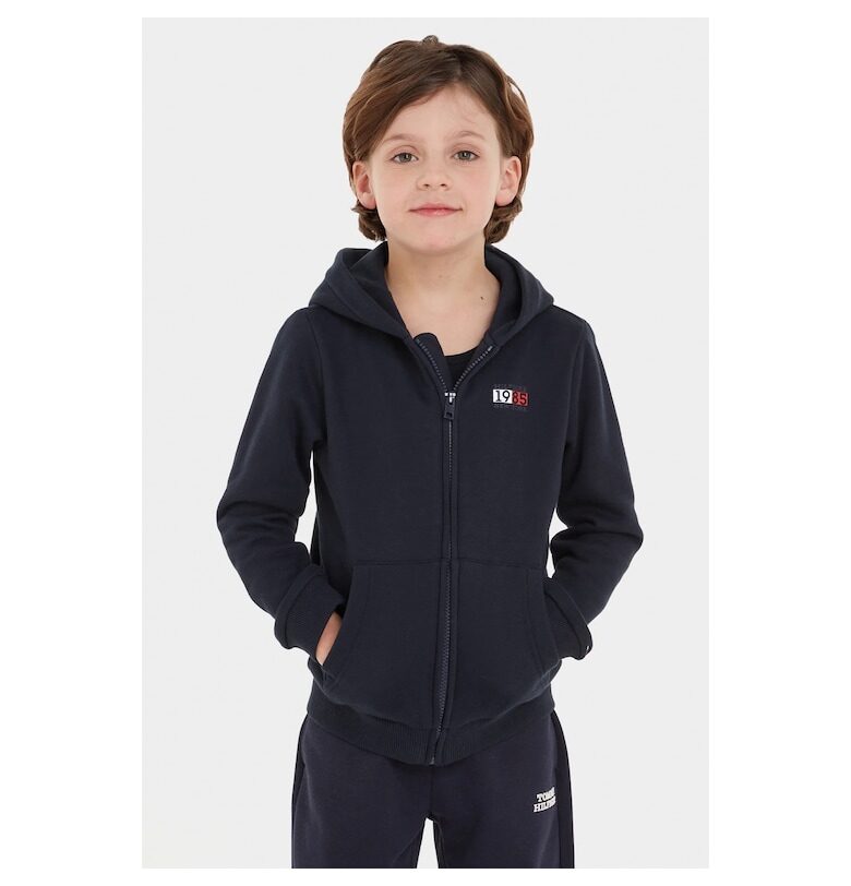 момчешка качулка KB0KB08629 - Тъмносин Tommy Hilfiger