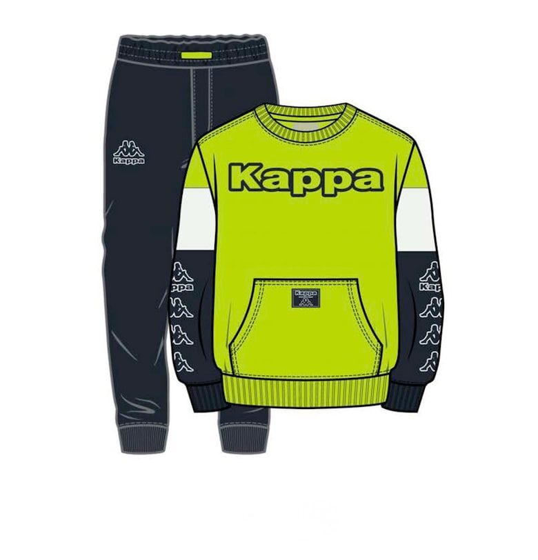 момчешки анцуг 8055T00122 - Лайм зелено Kappa