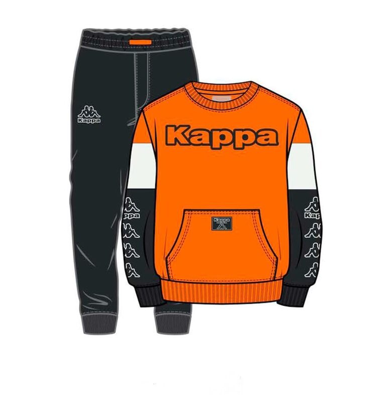 момчешки анцуг 8055T00122 - Оранжев Kappa