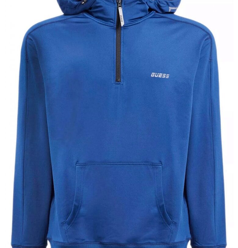 мъжки суичър U1BA43 - Син GUESS