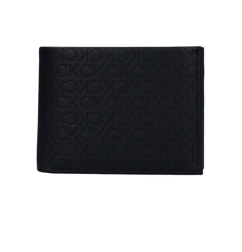 перфориран портфейл K50K508742 - черен CALVIN KLEIN