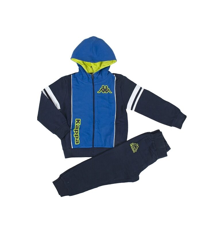 спортен екип за момче 8055T0024 - Син Kappa