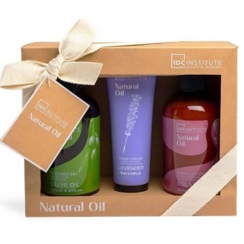 IDC Подаръчен комплект Natural oil 3 части 42224 цена
