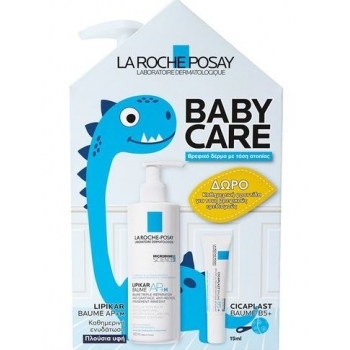 ЛА РОШ-ПОЗЕ ПРОМО КОМПЛЕКТ ЛИПИКАР БАЛСАМ ЛАЙТ 400МЛ + ЦИКАПЛАСТ УСПОКОЯВАЩ БАЛСАМ 15МЛ цена