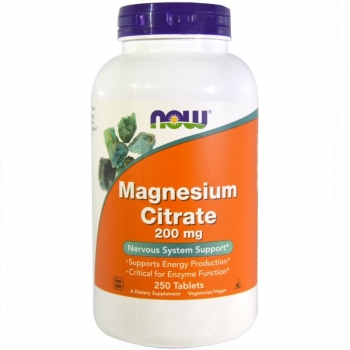 НАУ ФУДС Магнезиев цитрат 200мг. х250 табл. цена
