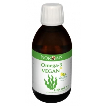 НОРСАН ОМЕГА-3 ВЕГАН СИРОП 100 МЛ. ЛИМОН цена