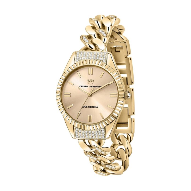 Оригинален Дамски Часовник Chiara Ferragni Chain Capsule R1953104501