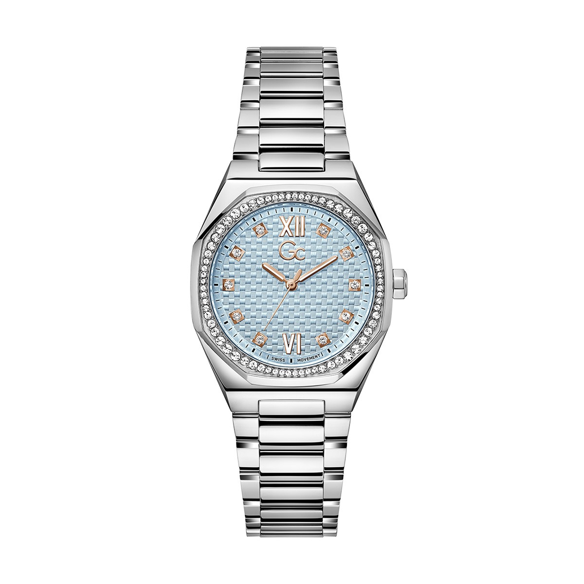 Оригинален Дамски Часовник Gc Coussin Sleek Z25003L7MF