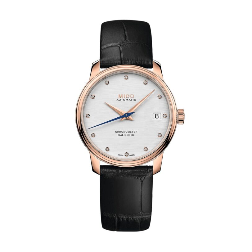 Оригинален Дамски Часовник MIDO Baroncelli Chronometer M0272083603600
