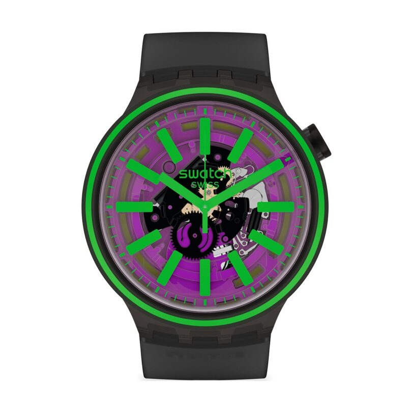 Оригинален Дамски Часовник Swatch Pink Teste SO27B113