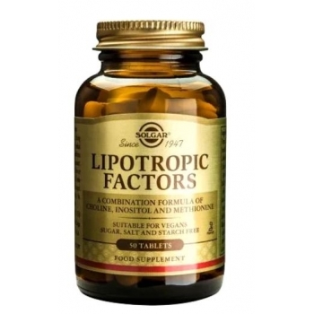 СОЛГАР Липотропни фактори табл. х 50 цена