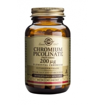 СОЛГАР Хром пиколинат 200 мг. капсули х 90 цена