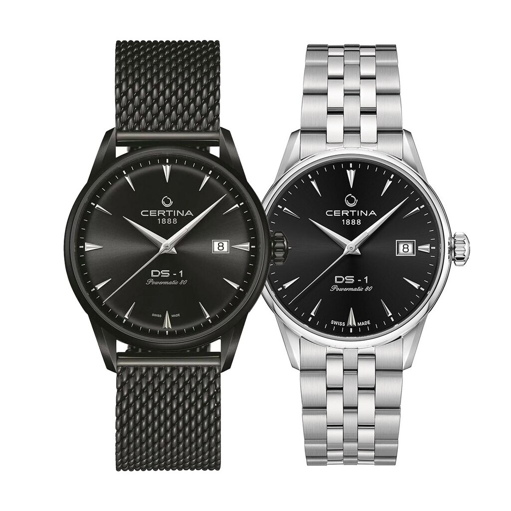 Комплект часовници за двойки Certina DS-1 C029.807.33.051.00-C029.207.11.051.00
