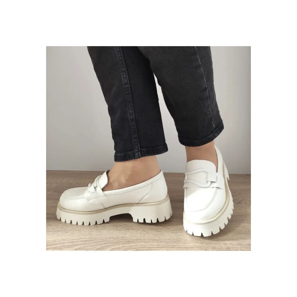 Ежедневни дамски обувки  50032-21 Off White - Off White - Сив