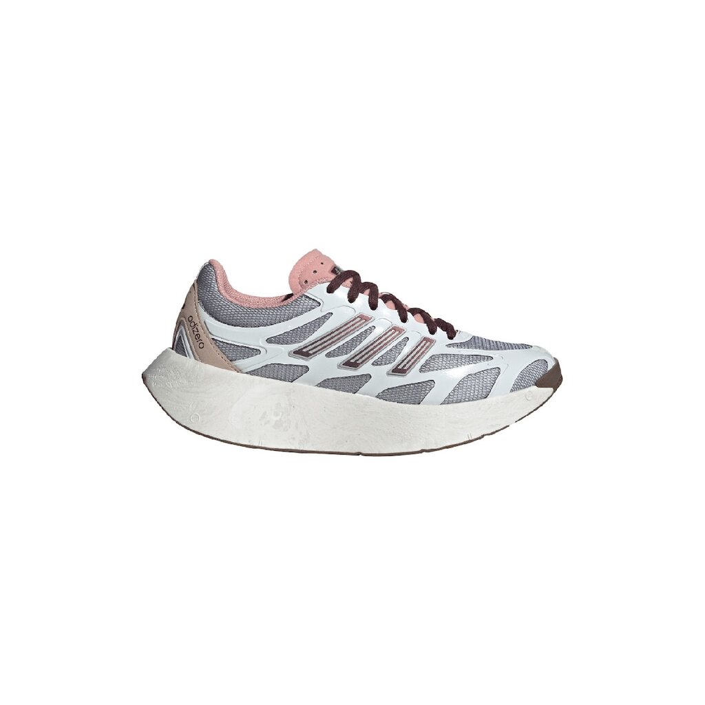 Скосени маратонки Adizero Aruku - Сив/Прашно розово