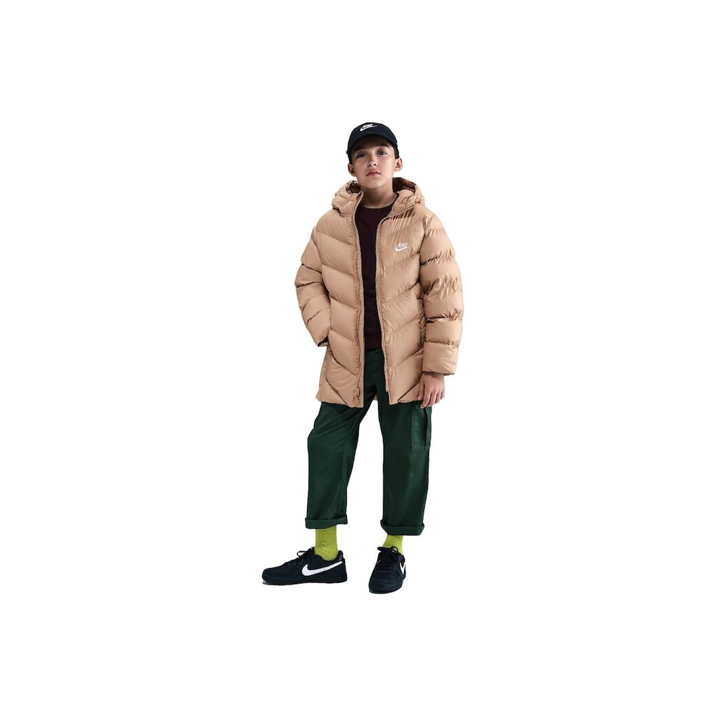 Яке  Sportswear Therma-Fit All Day Play JR HJ2722-200 - момчета - кафяво