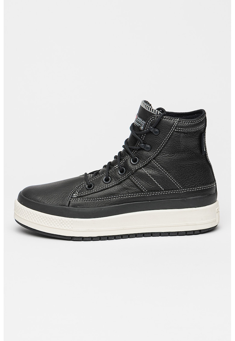 Непромокаеми кожени спортни обувки Chuck Taylor All Star Equip - Черен
