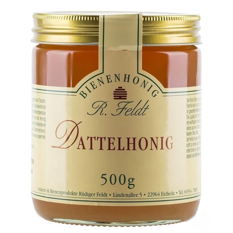 Пчелен мед от фурми - Dattelhonig, 500 g Ruedi… - Сравни цени - цена