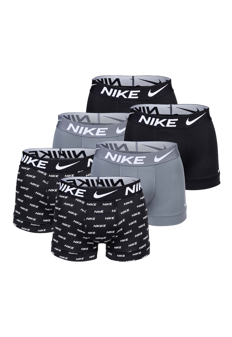 Боксерки с Dri Fit - 6 чифта - Черен/Сив класичес… - Виж цена